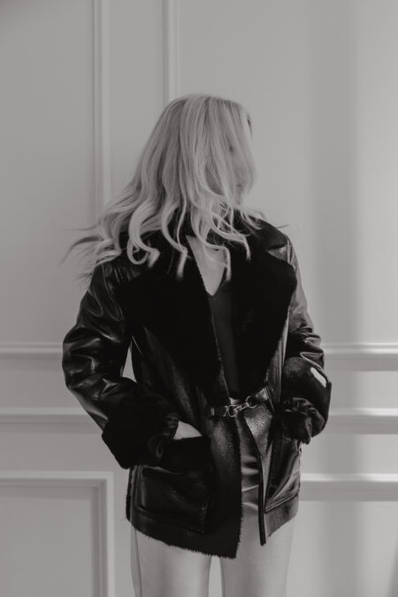 VINYL COAT KALISA Double