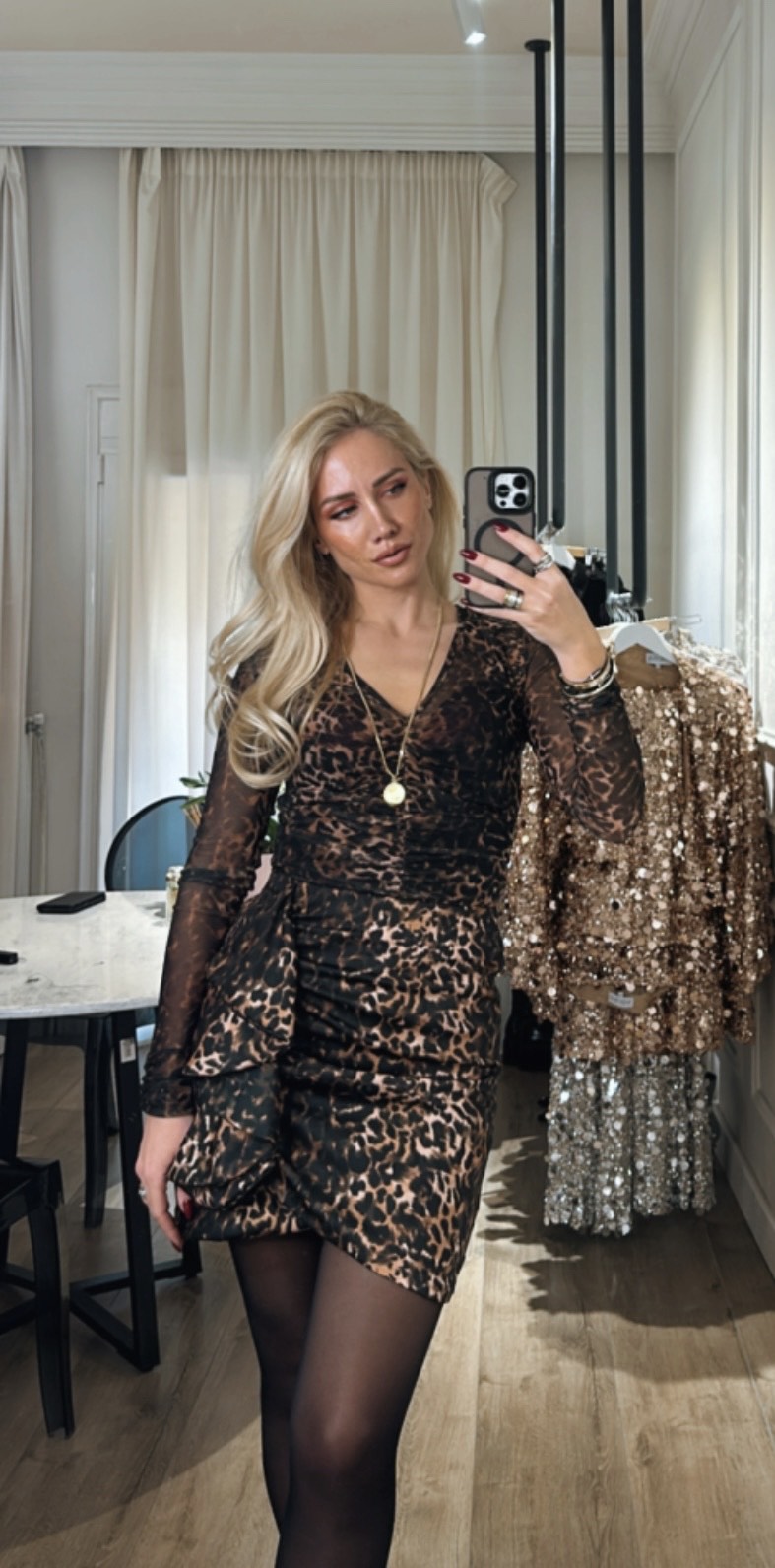 Leopard Skirt
