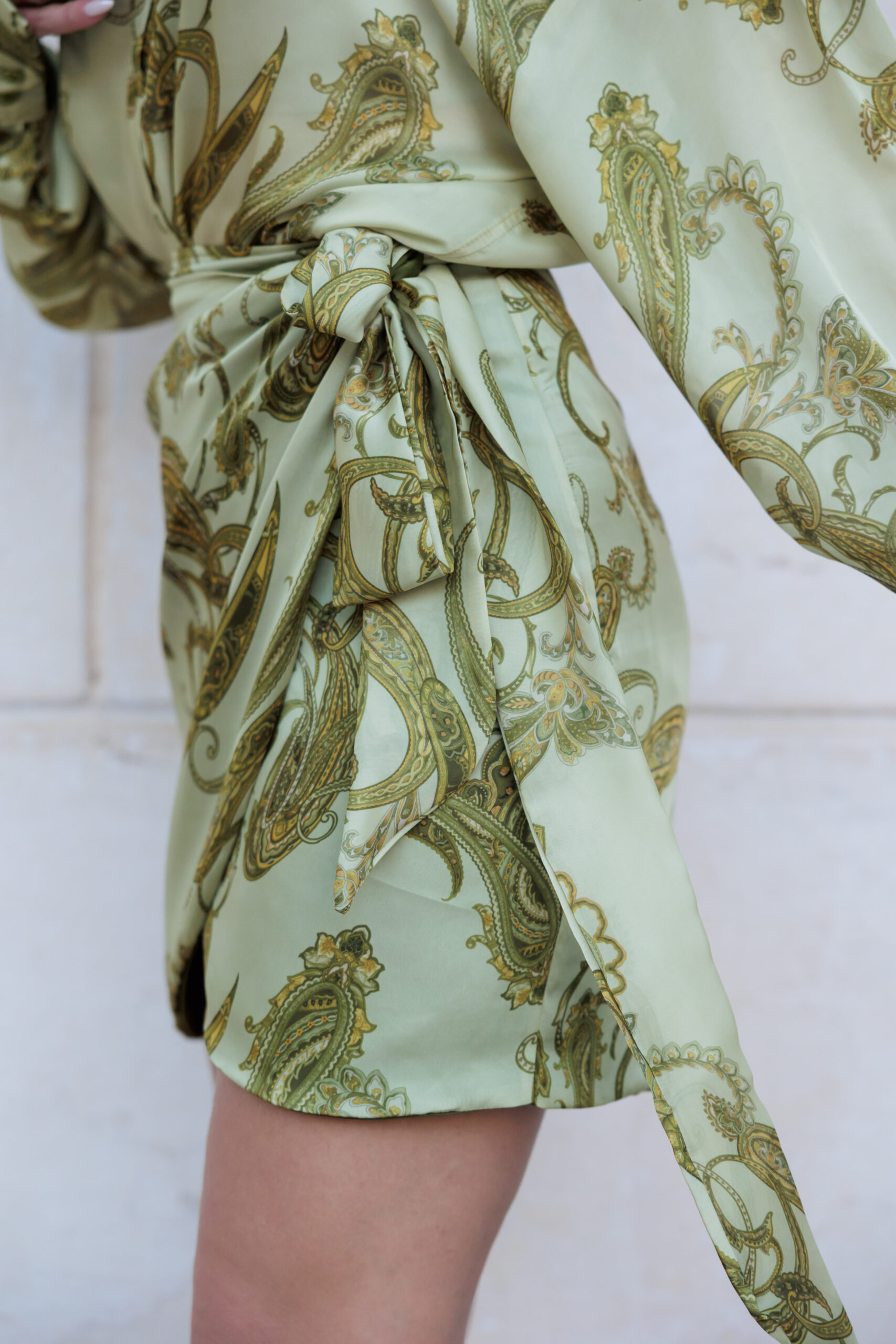 Skirt Olive Paisley - Image 5