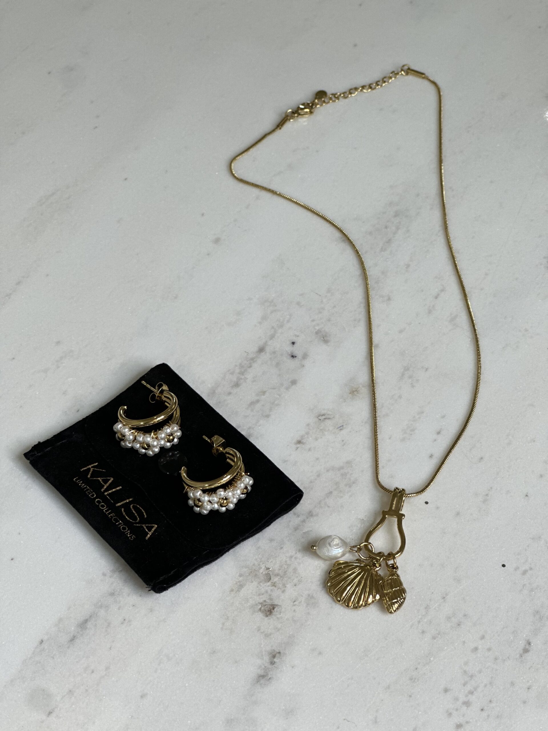 Flower Pearls Earring - Image 3