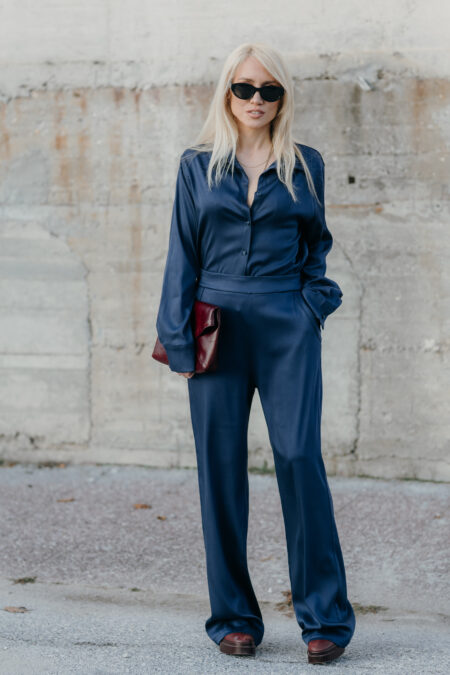 Night Blue Rayon Set