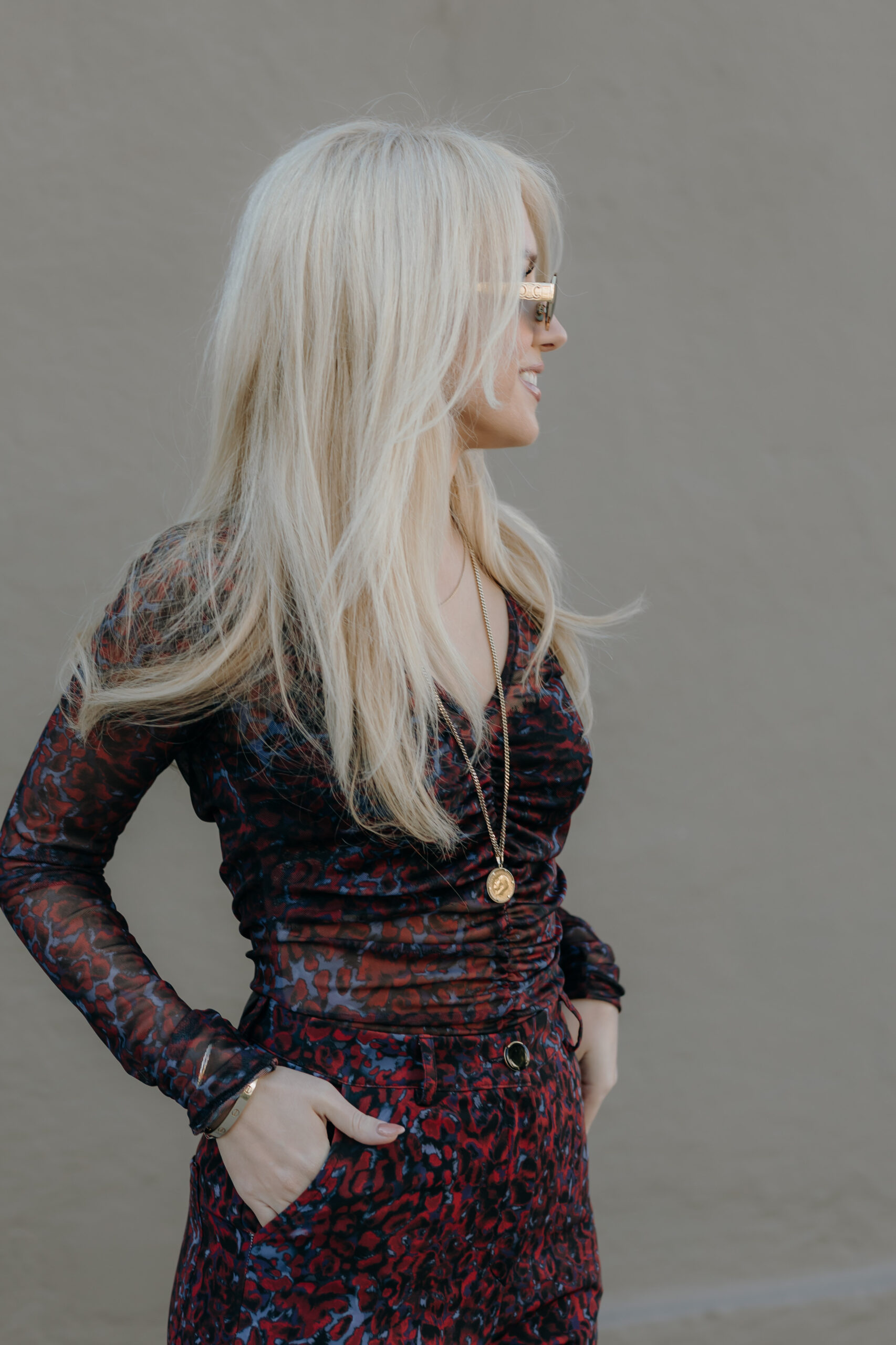Mesh My Way Leopard Top - Image 2
