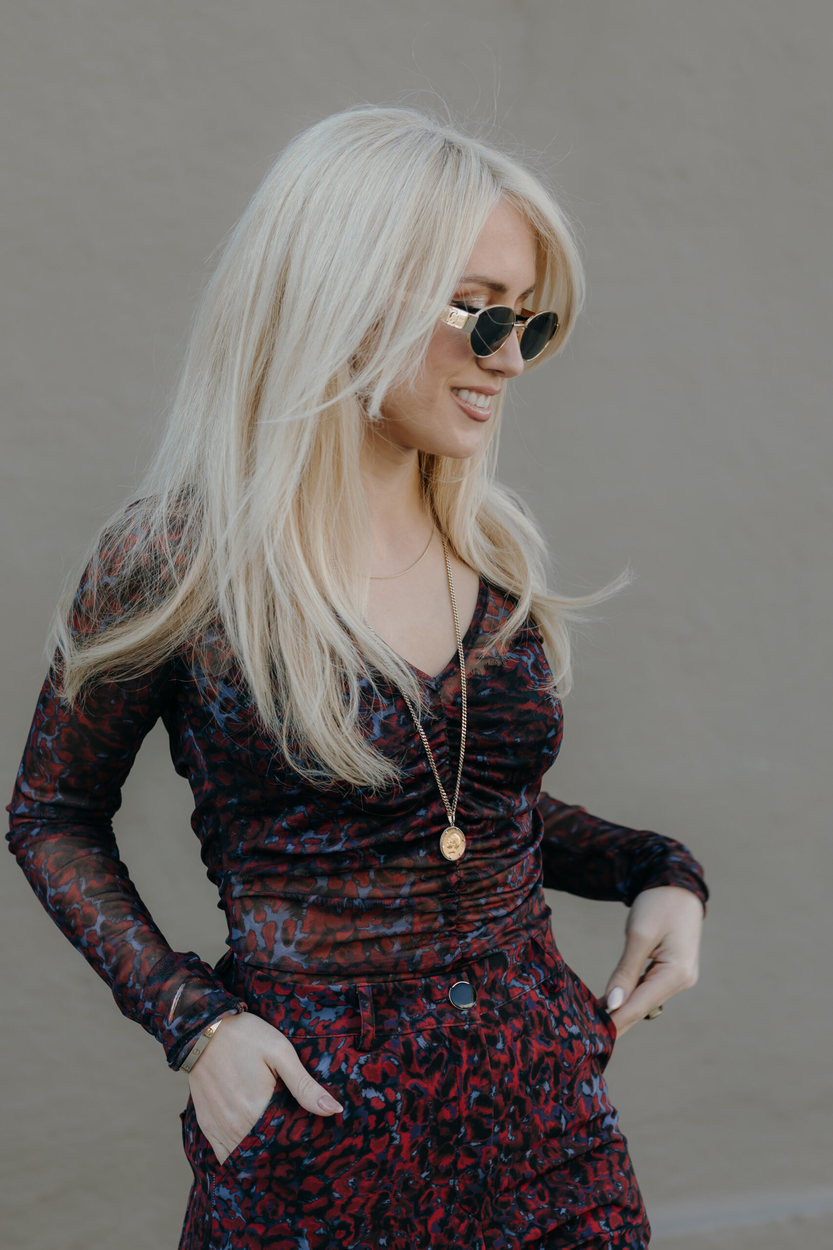 Mesh My Way Leopard Top - Image 6