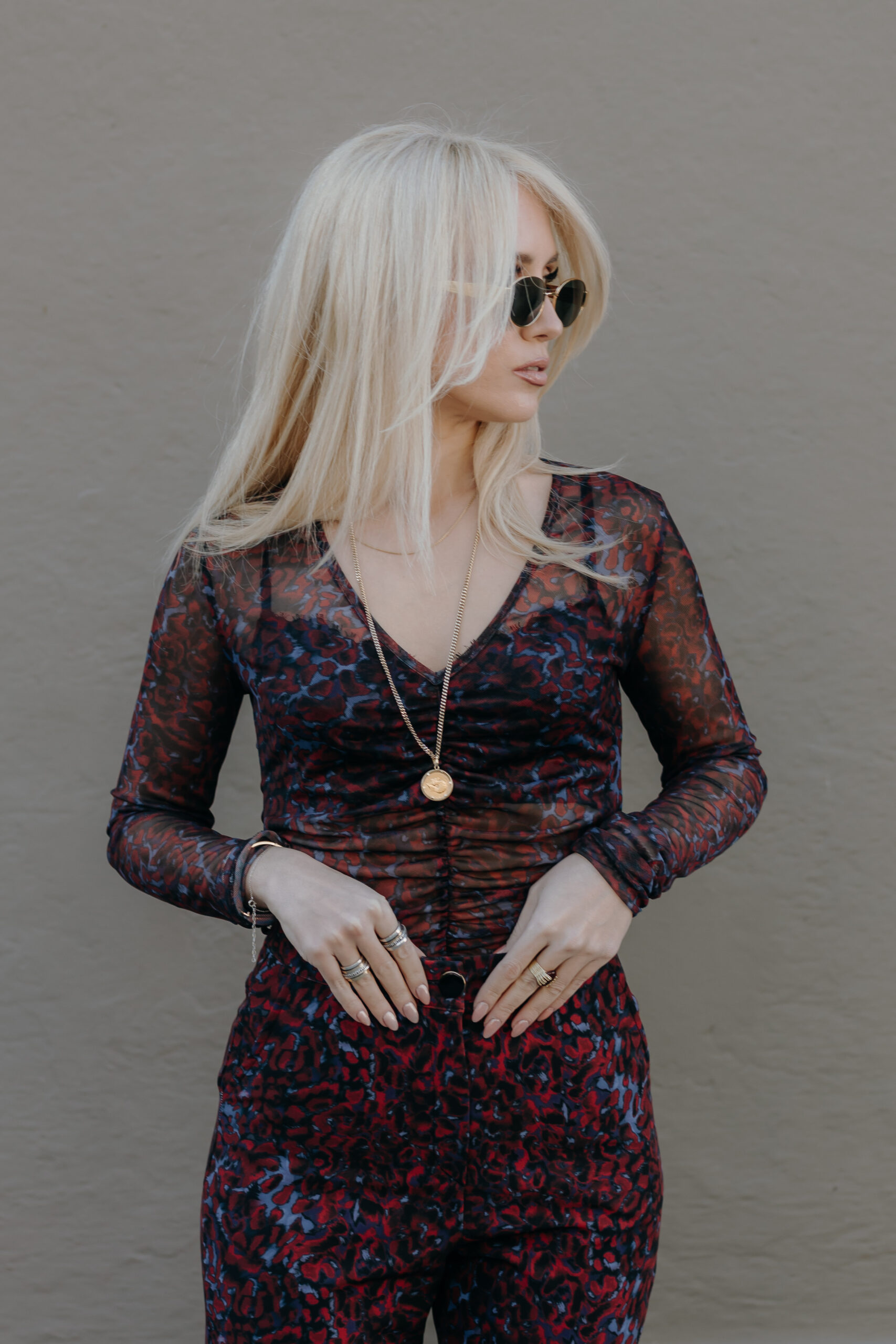 Mesh My Way Leopard Top - Image 4