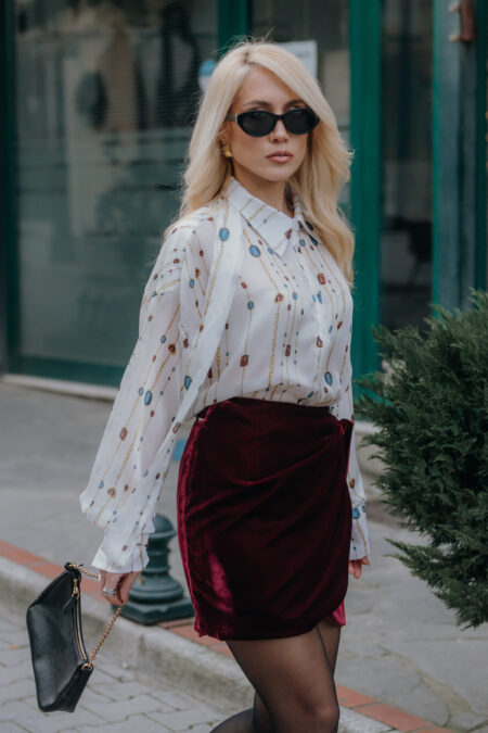 Festive Kalisa White Shirt
