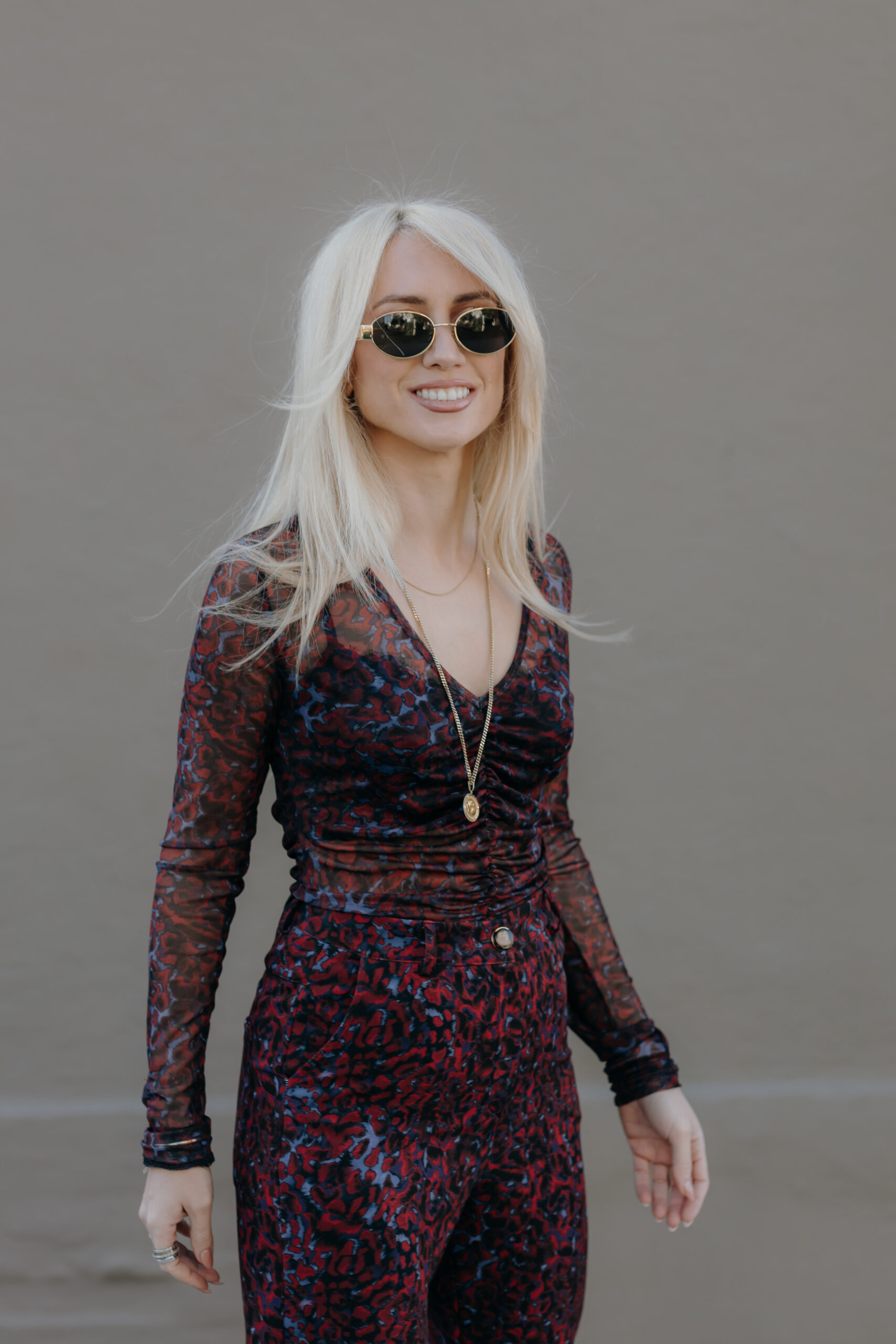 Mesh My Way Leopard Top - Image 5