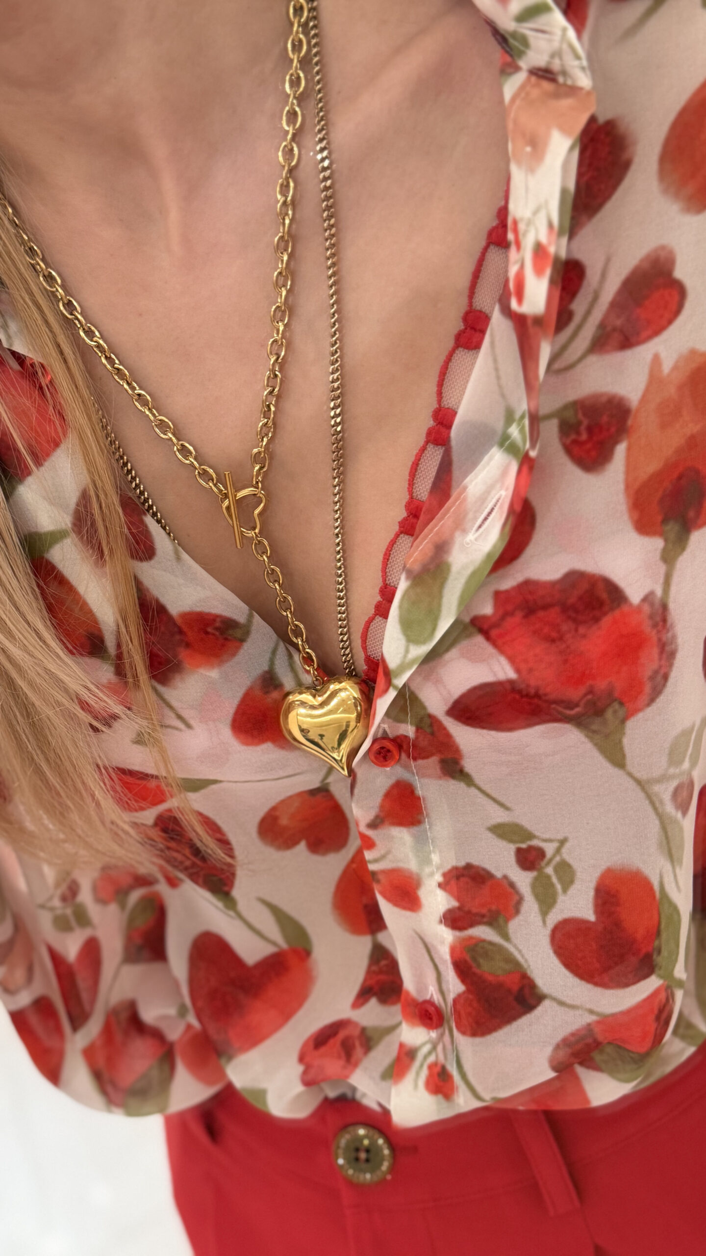 Bold Heart Necklace