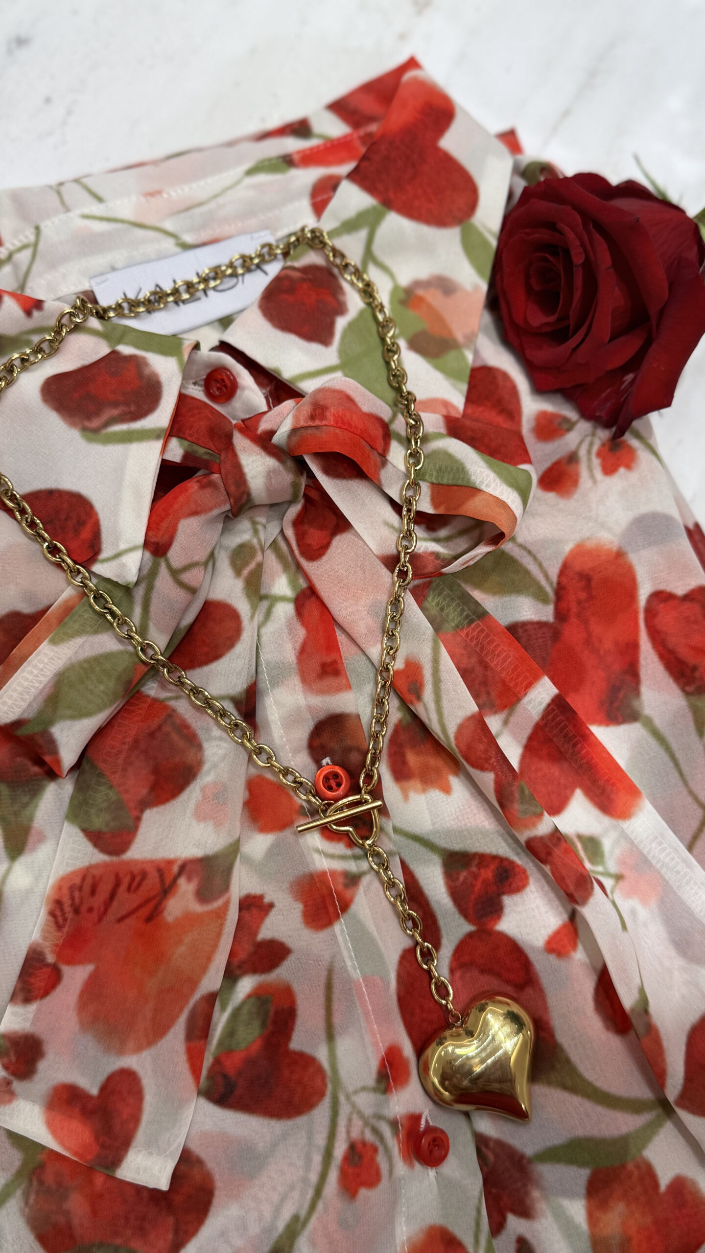 Bold Heart Necklace - Image 2