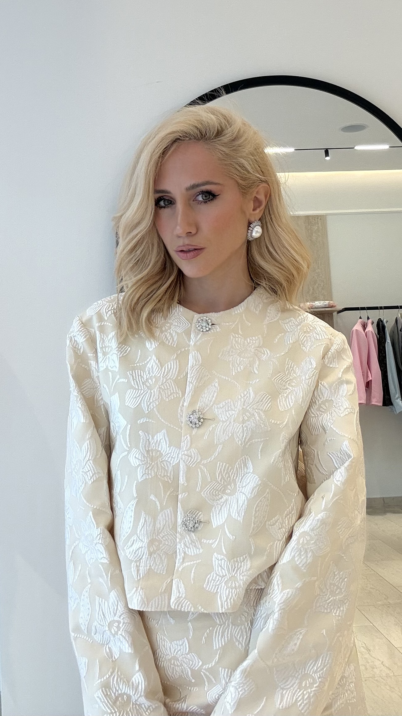 Brocade Flower Jacket
