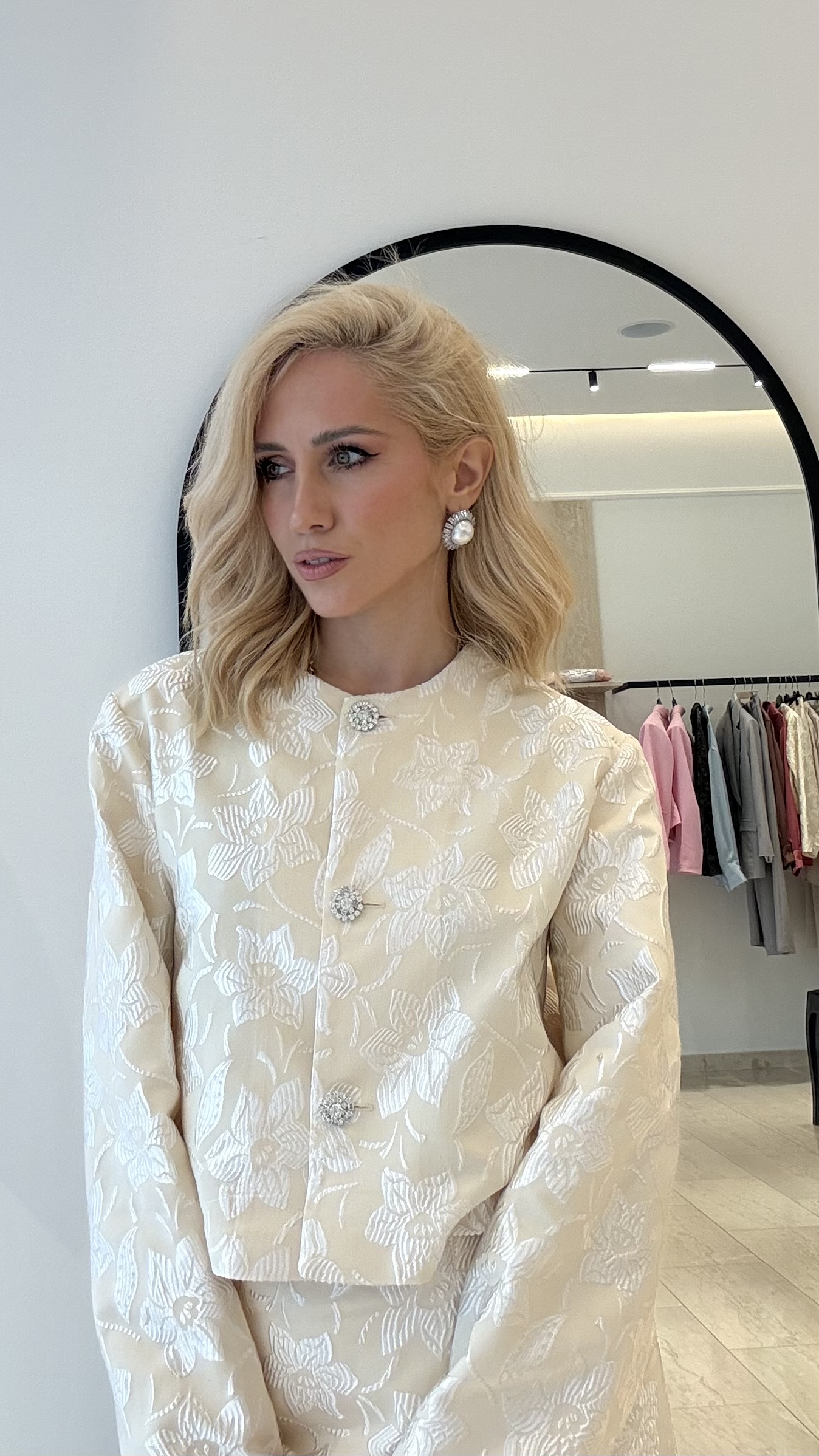 Brocade Flower Jacket - Image 2