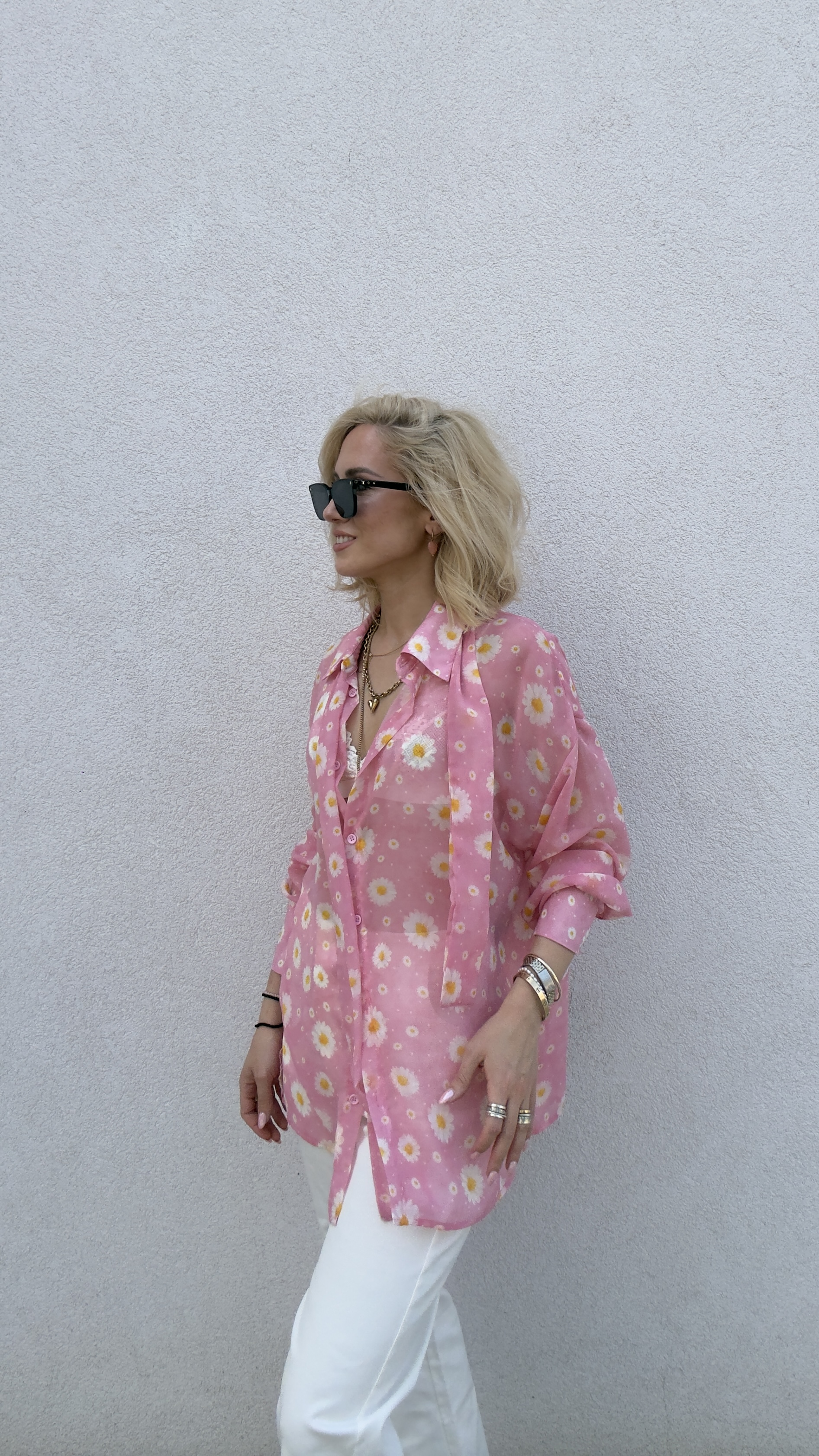 Daisies Oversized Shirt - Image 4