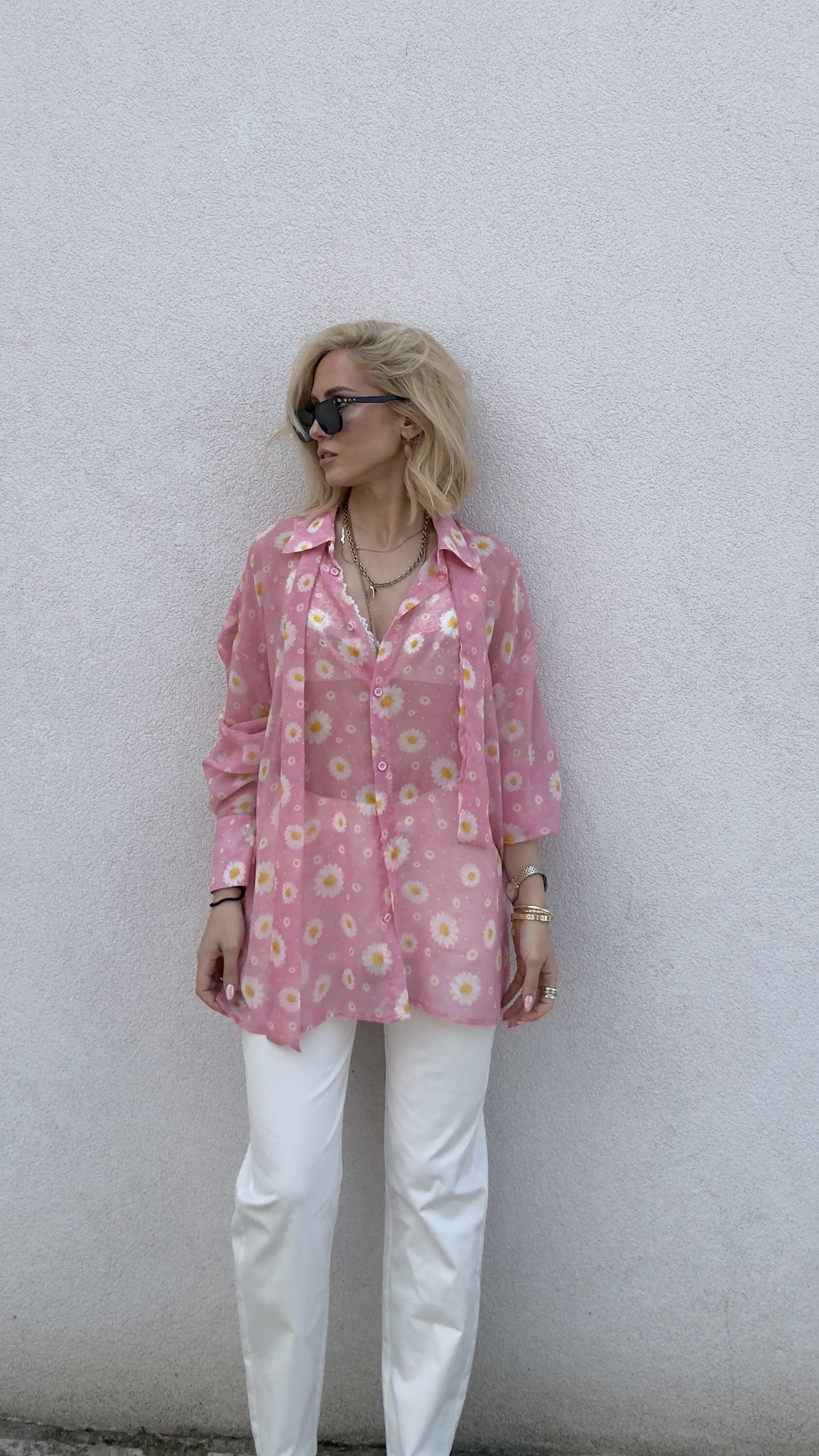Daisies Oversized Shirt - Image 3