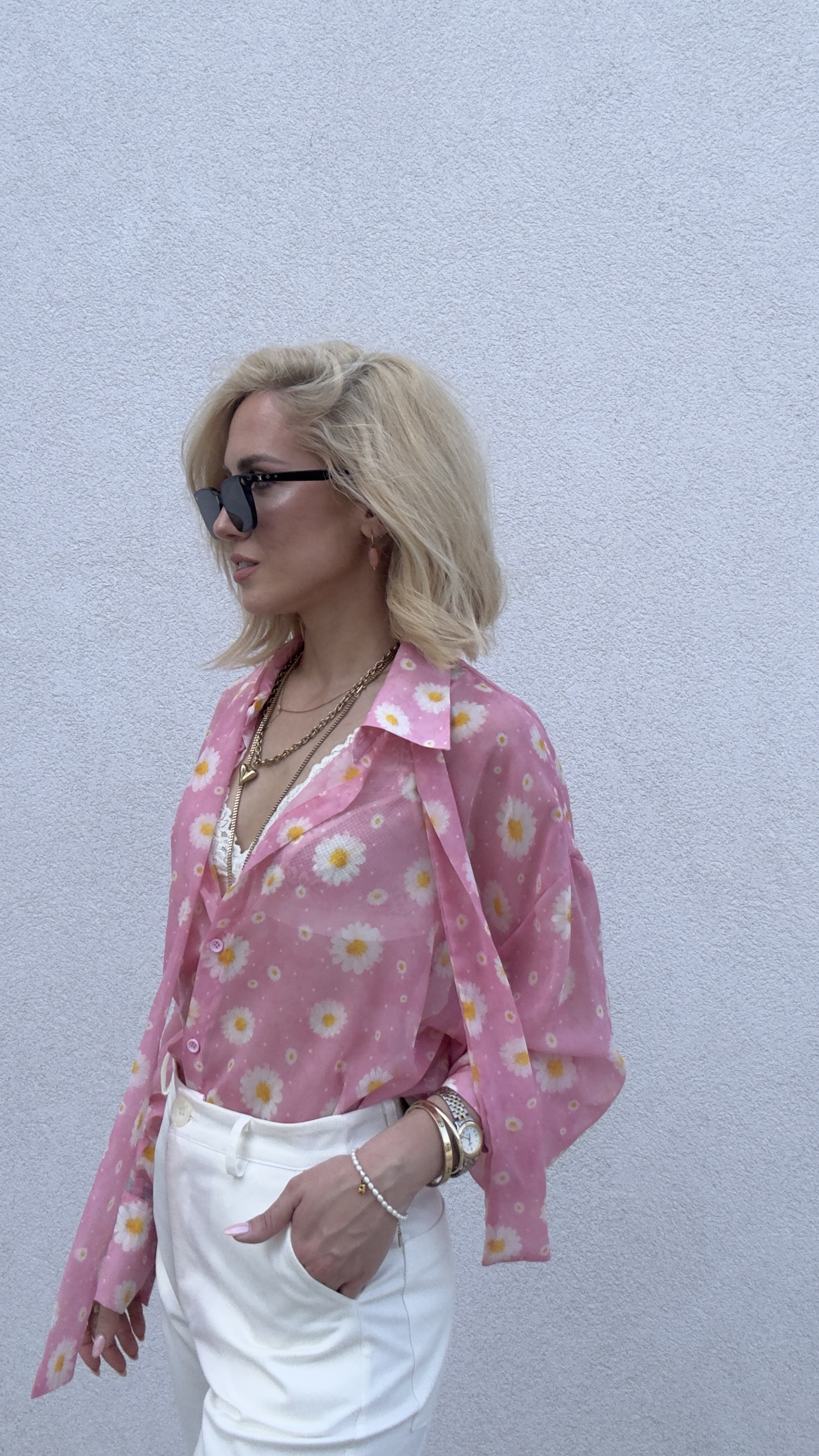 Daisies Oversized Shirt - Image 2