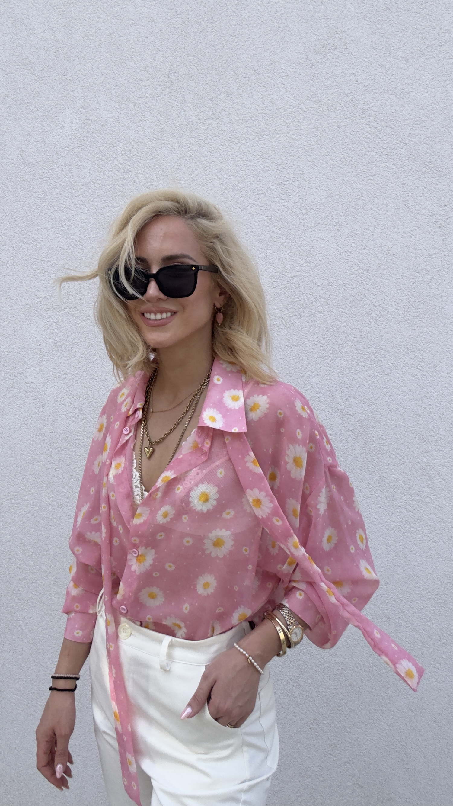 Daisies Oversized Shirt