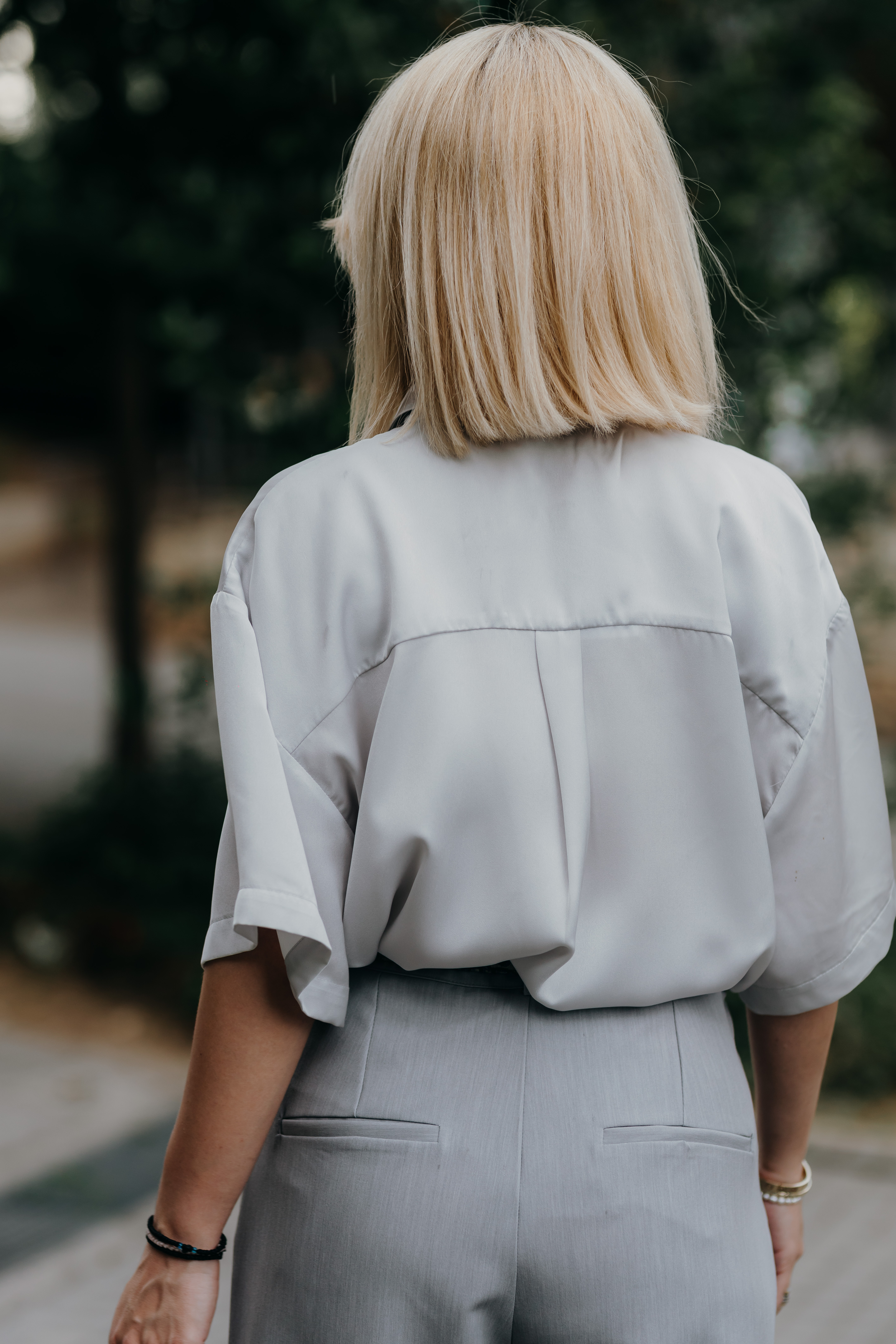 Silver Silky Touch Shirt - Image 2