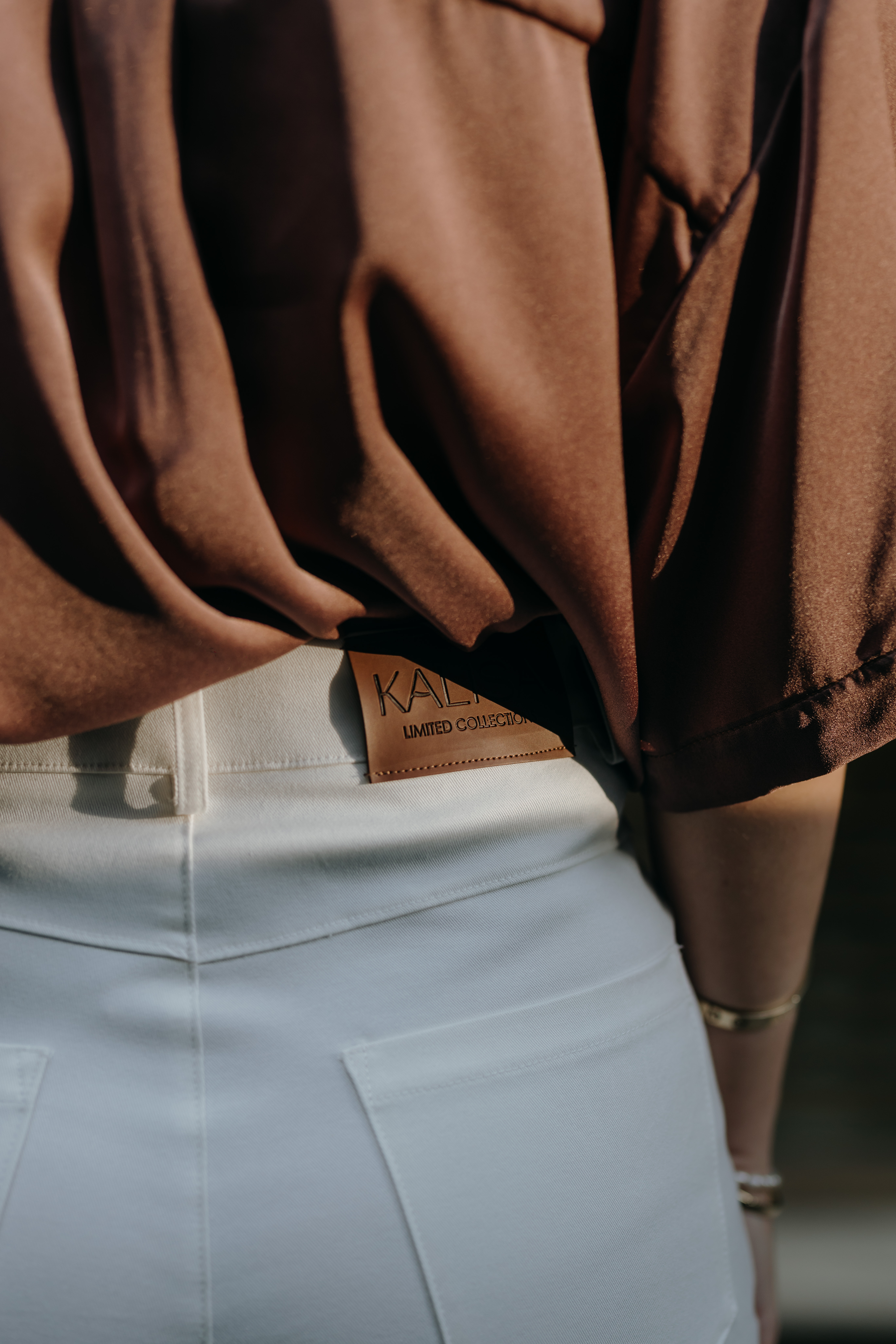 Mocha Silky Touch Shirt - Image 5