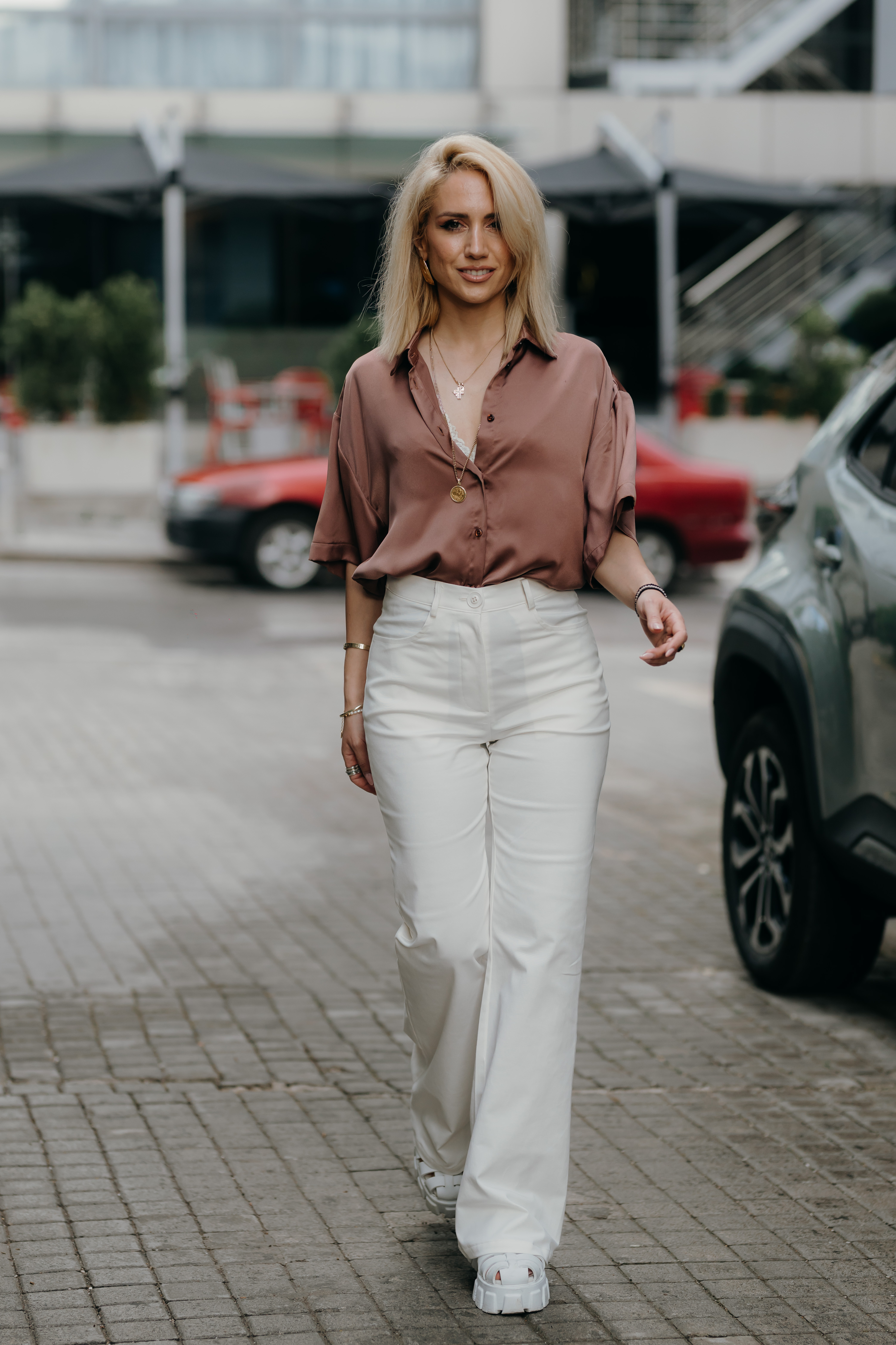 Mocha Silky Touch Shirt