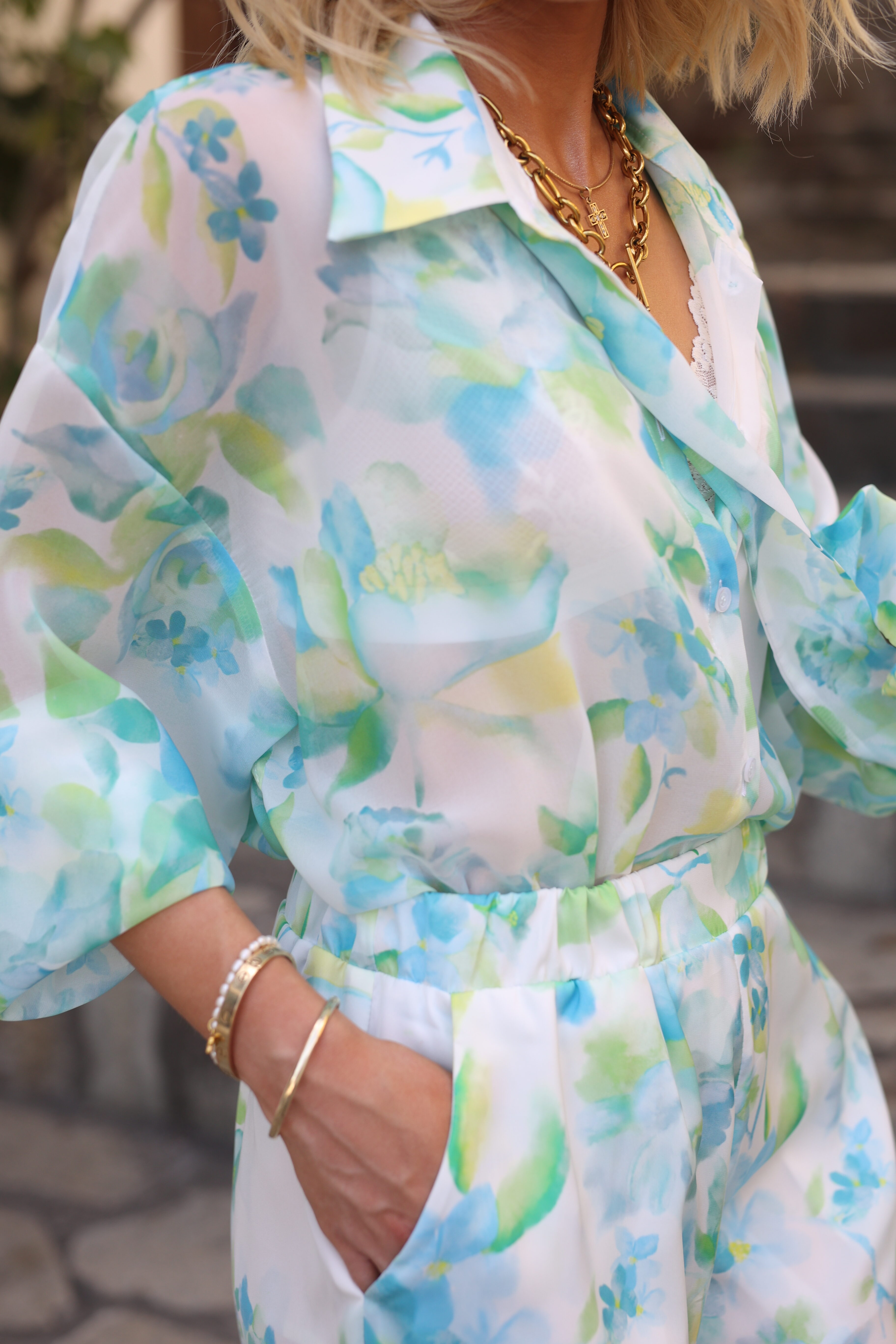 Aquarelle Cove Onesize Shirt - Image 2