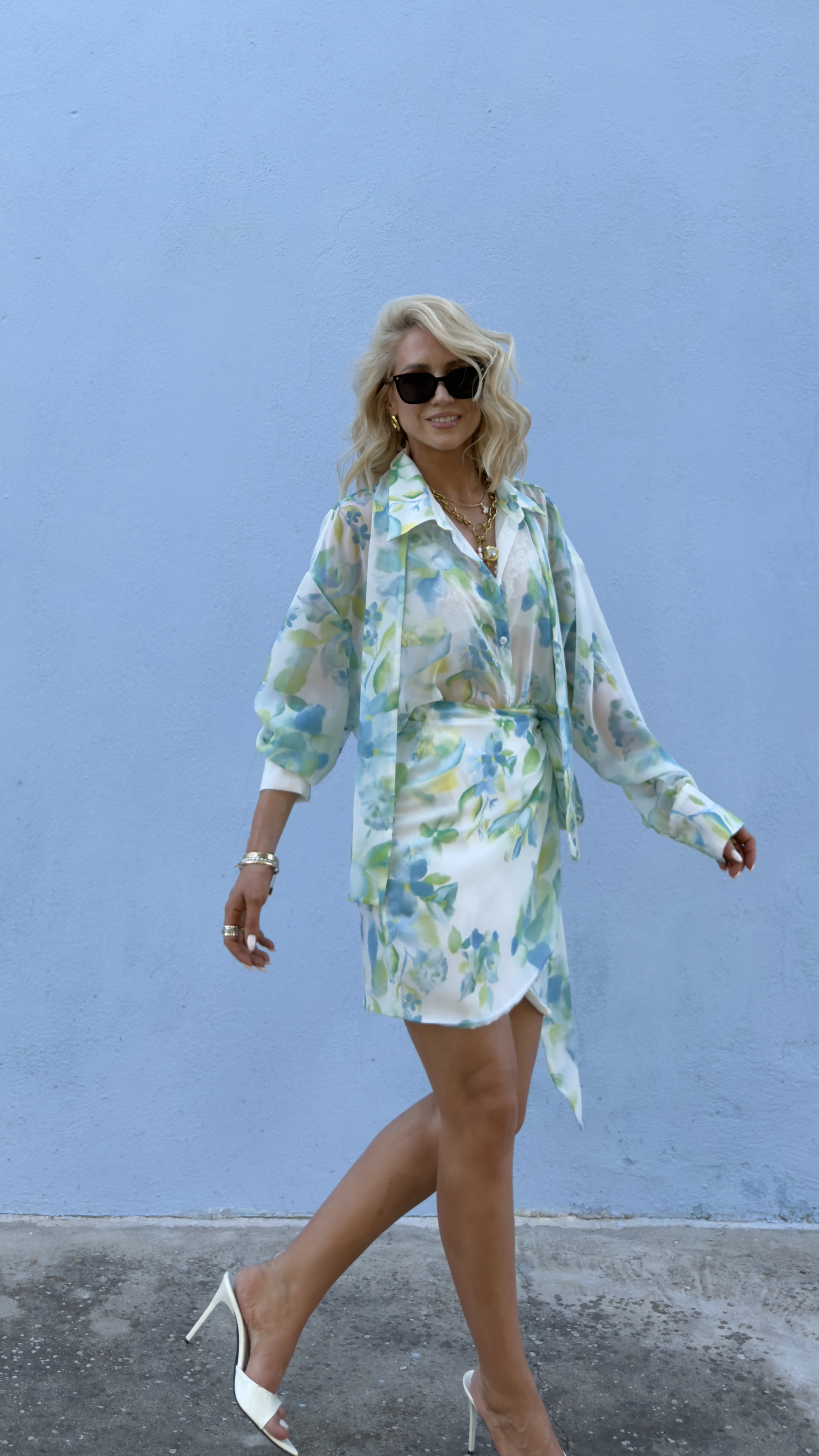 Aquarelle Cove Skirt